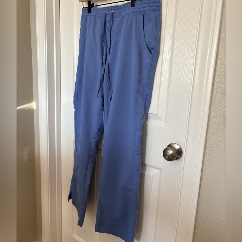 Healing Hands Purple Label Scrub Pants - Ceil Blue Medium - Picture 4 of 6